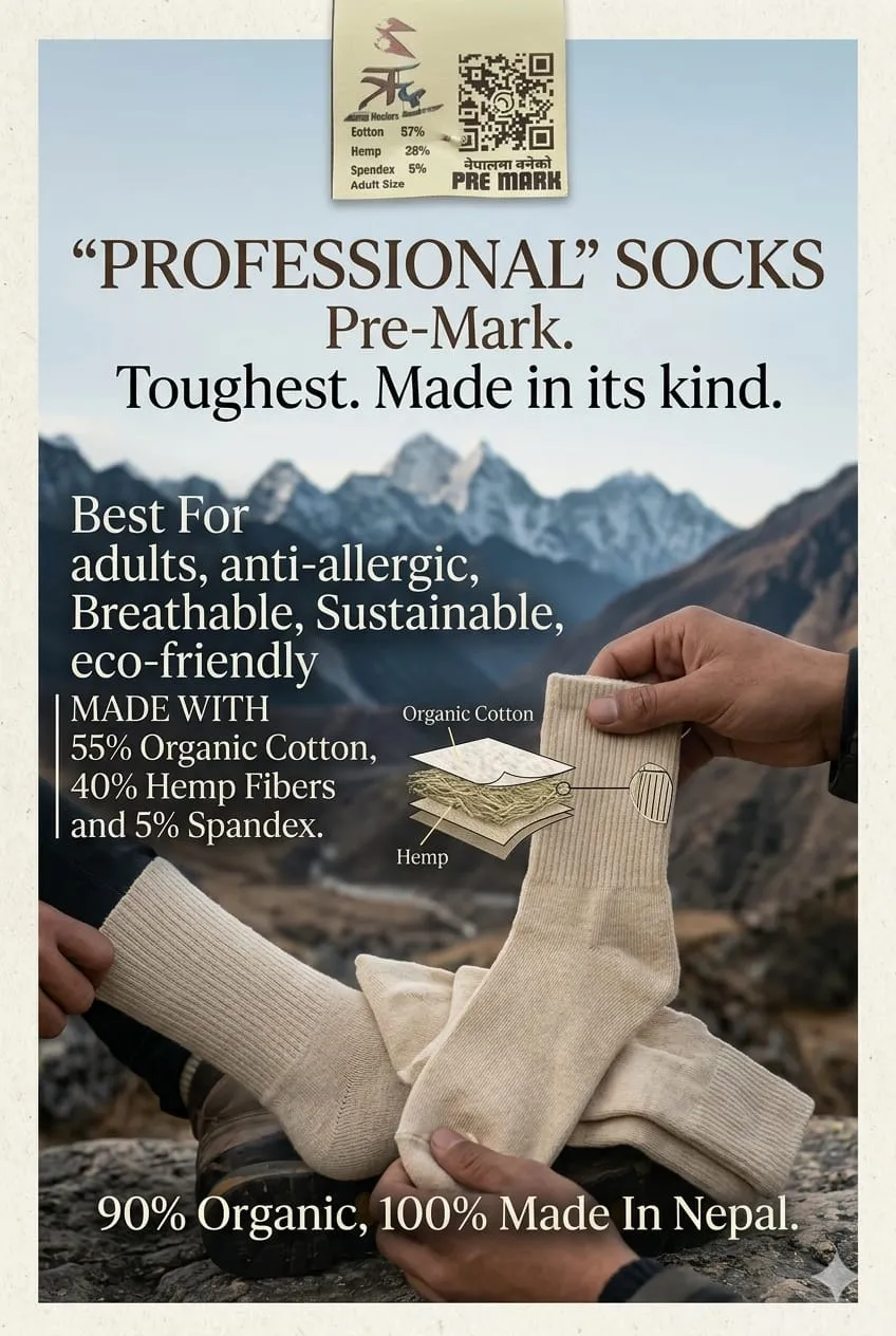 Hemp Pre-Mark Socks